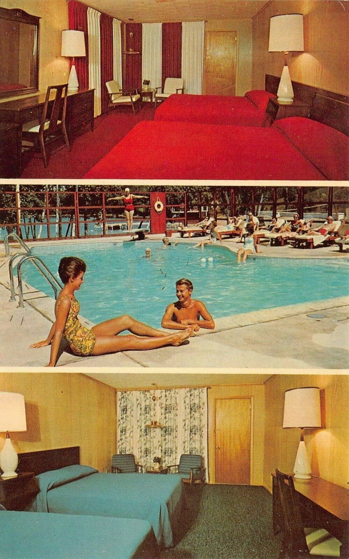 Sojourn Lakeside Resort (Gay El Rancho Ranch, El Rancho Stevens Ranch) - Vintage Postcard (newer photo)